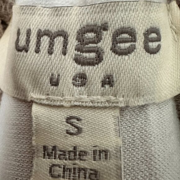 UMGEE USA Tan Flowy Off-the-Shoulder Top (Small) - Flowy Boho Chic - Picture 4 of 11